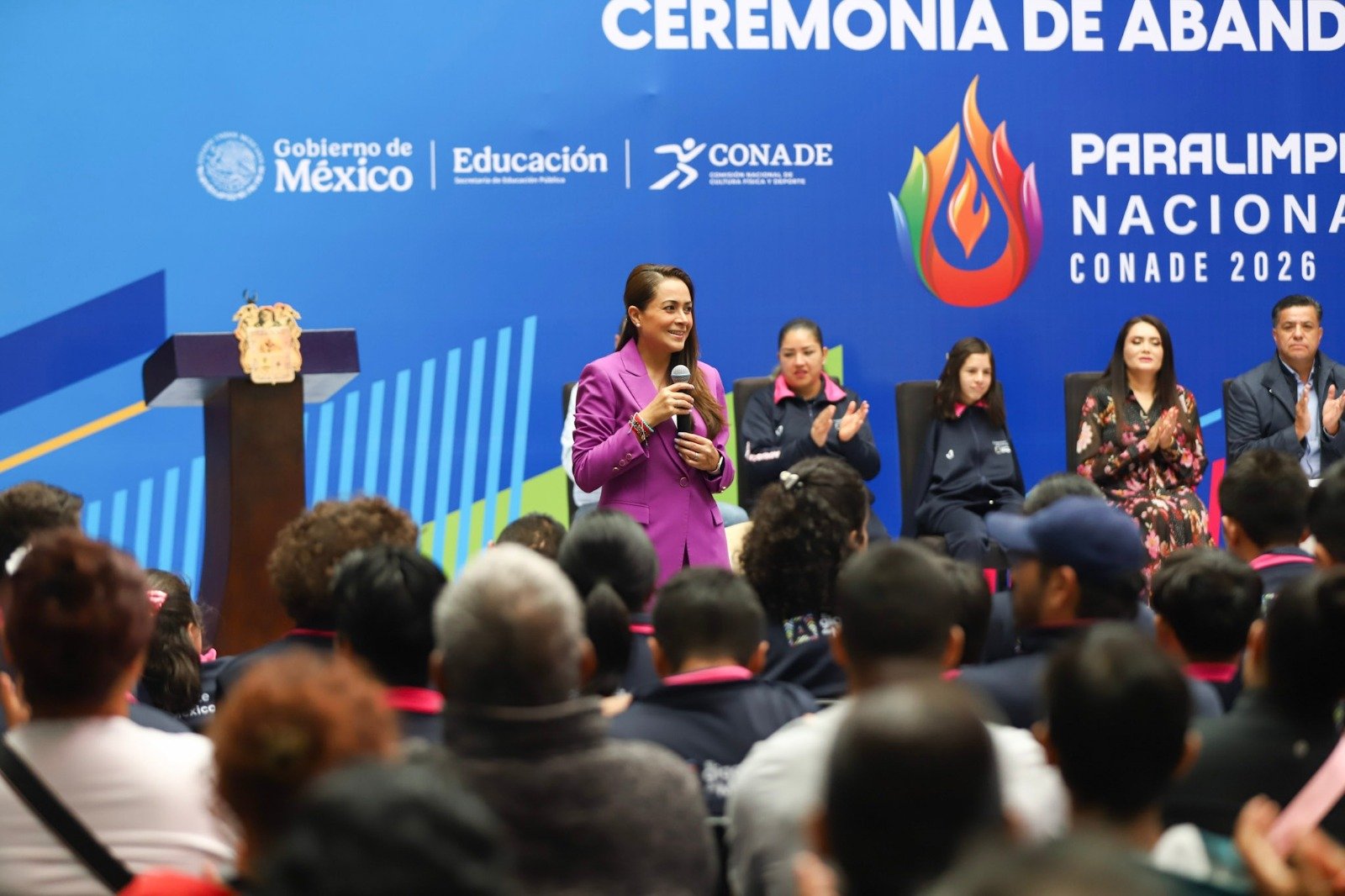 TERE JIMÉNEZ DESEA SUERTE A PARATLETAS QUE REPRESENTARÁN A AGUASCALIENTES EN LA PARALIMPIADA NACIONAL 2026 65748fce e7a9 4fe9 959d 850431e921d1